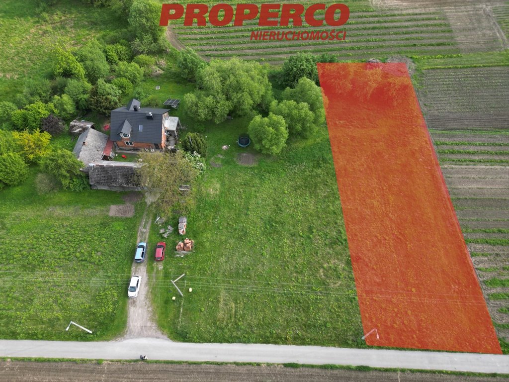 Działka 1600 m² pod dom w ciszy i naturze Daleszyce, Cisów  1 600m2 Foto 1