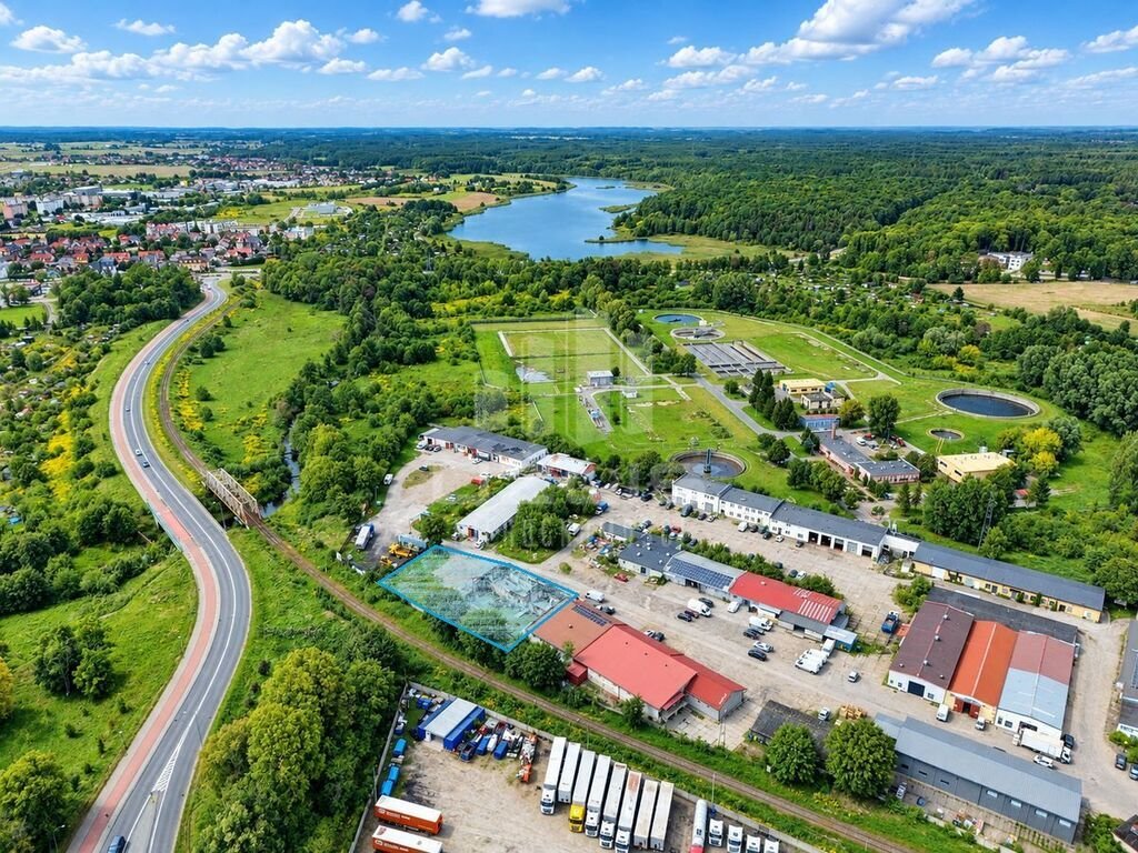 Działka 2217 m² z budynkiem magazynowym - Starogard Gdański Starogard Gdański, Droga Owidzka  1 000m2 Foto 1