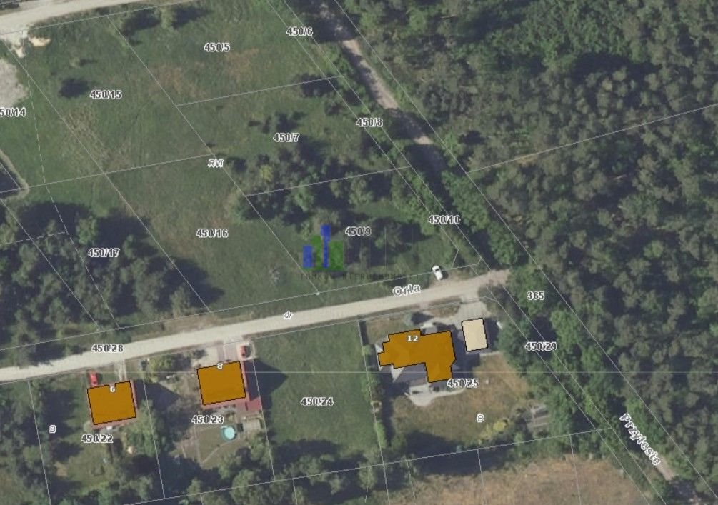 Działka pod zabudowę - media przy działce w Chrząstawie Wielkiej Chrząstawa Wielka  1 443m2 Foto 1