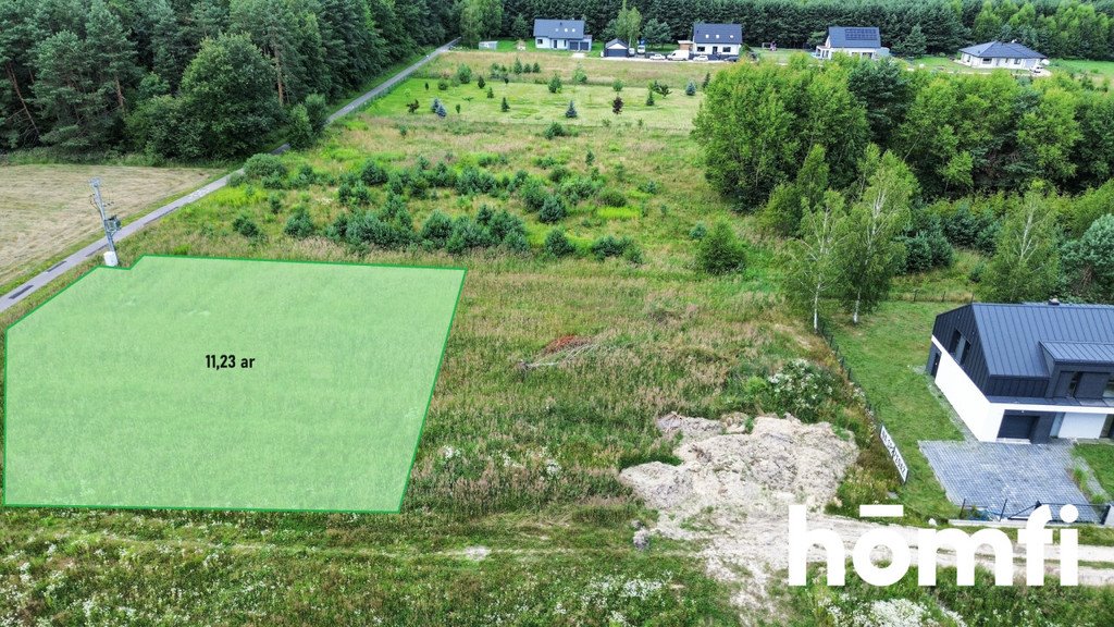 Działka budowlana na sprzedaż Las Winiarski  1 123m2 Foto 2