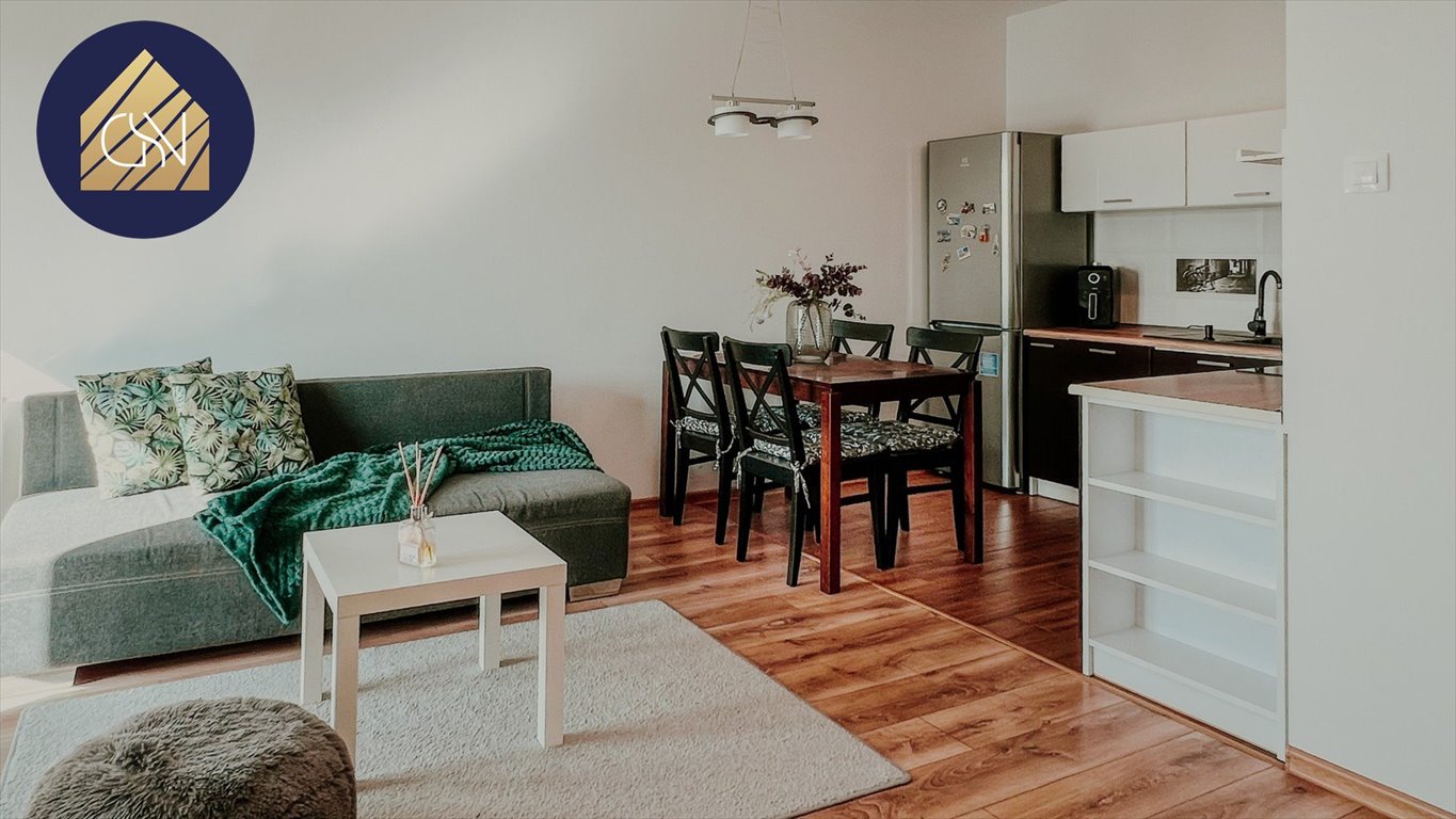 Inwestycyjne 2 pokoje z najemcami, balkon, miejsce postojowe Grodzisk Mazowiecki, Bałtycka  49m2 Foto 1