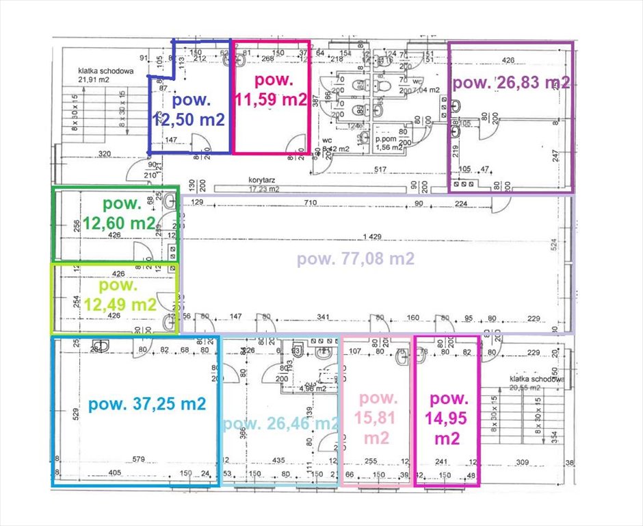Zapraszam do wynajmu lokali biurowo-usługowych na Os. Andaluzja, 247 m² Piekary Śląskie, OSIEDLE ANDALALUZJA, Oświęcimska  248m2 Foto 1