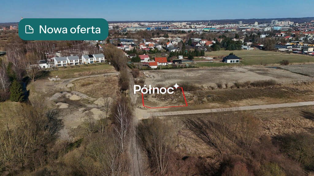 Działka budowlana 869 m² w Elblągu, plan osiedla domów Elbląg, Nowodworska  869m2 Foto 1