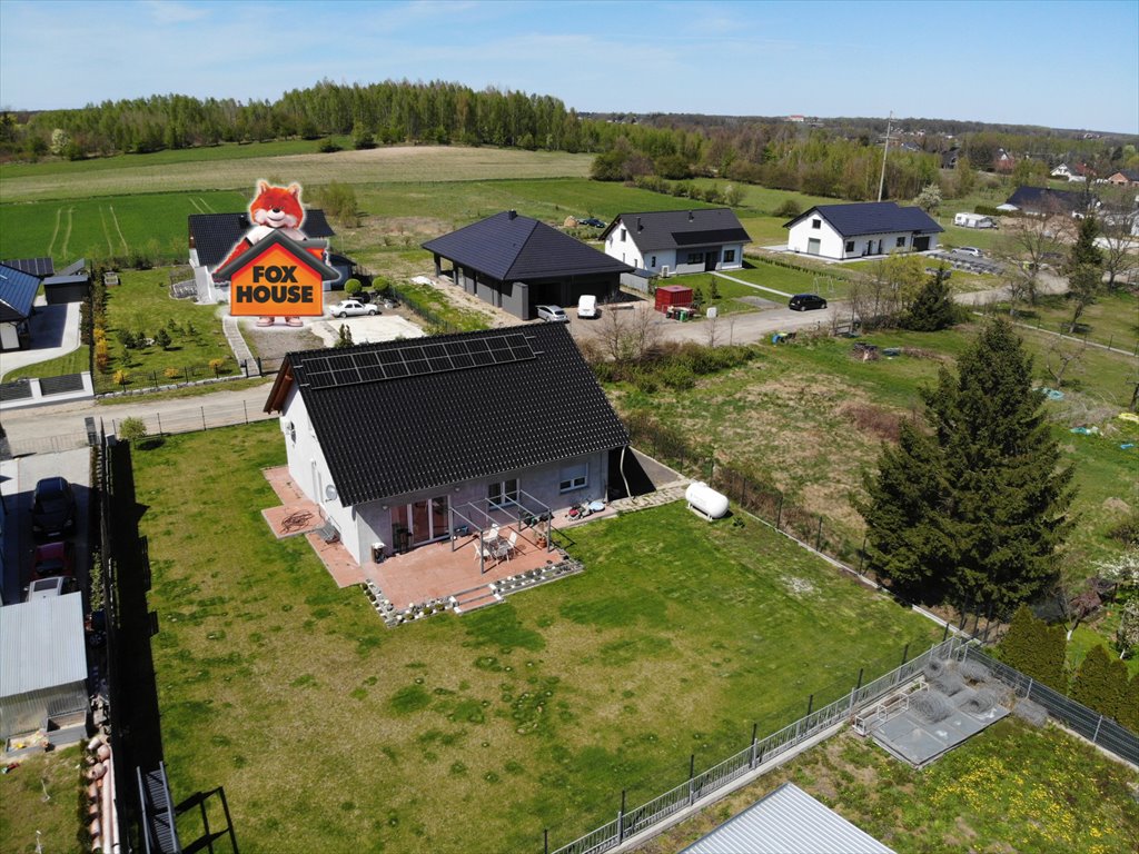 Nowoczesny dom 128m² z ogrodem, klimatyzacją i poddaszem Rakowice  129m2 Foto 1