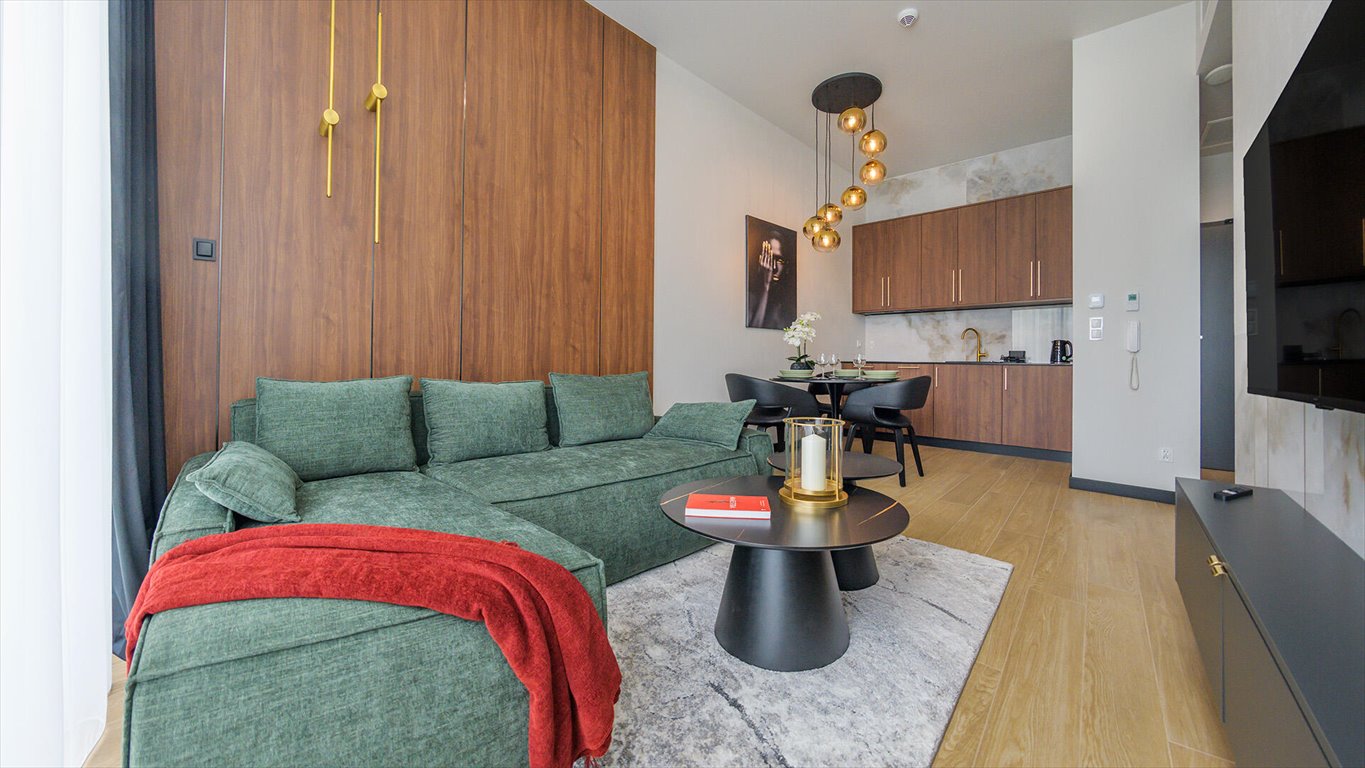 Nowoczesny apartament 33 m² nad jeziorem Ukiel - klimatyzacja Olsztyn, Kapitańska  33m2 Foto 1