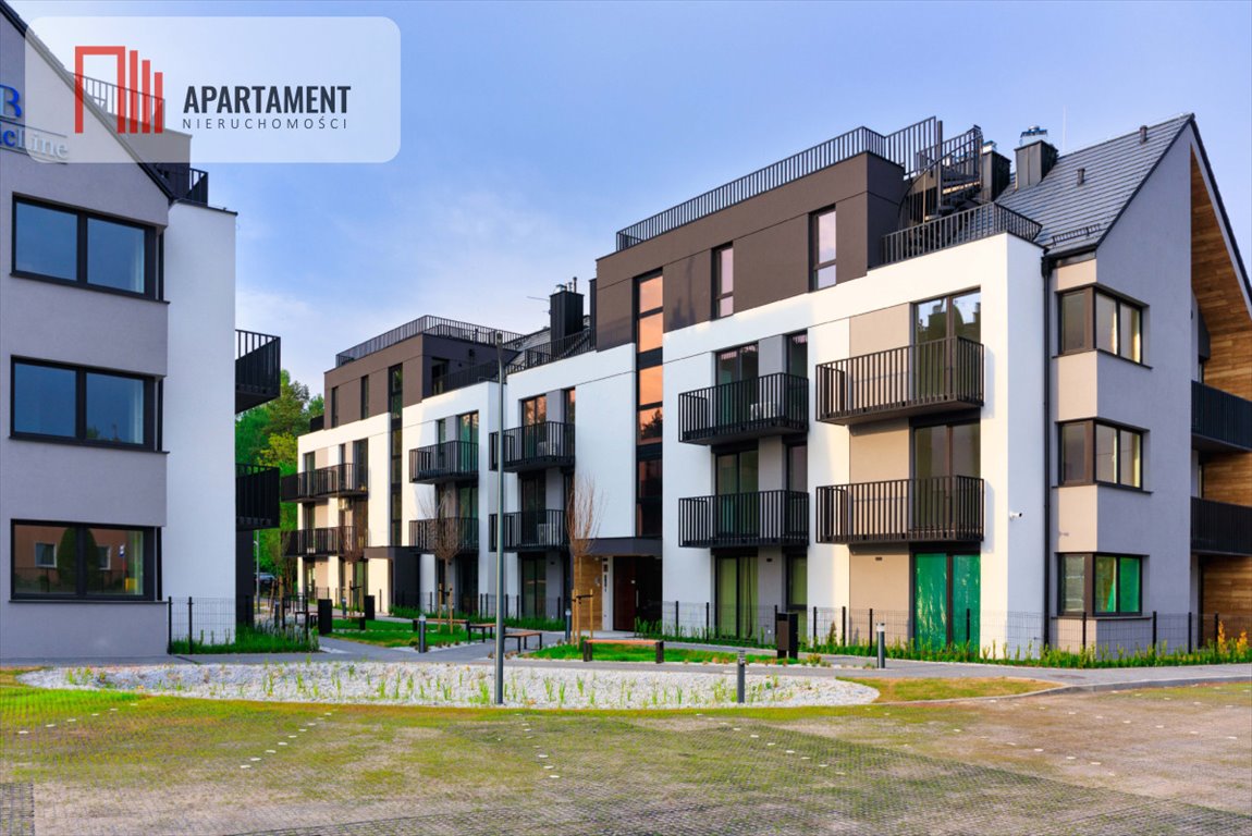 Nowoczesny apartament 27,57 m² z balkonem w Baltic Line Gdańsk, Sobieszewo, Nadwiślańska  28m2 Foto 1