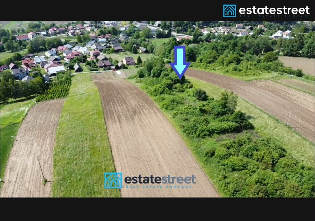 Działka 0,65 ha z dostępem do drogi i uprawami Krzywcza  6 500m2 Foto 1