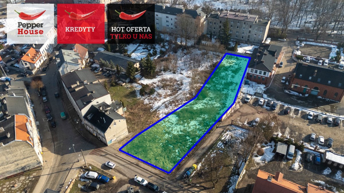 Do sprzedania działka inwestycyjna z projektem 28 mieszkań w Tczewie Tczew, Wąska  1 674m2 Foto 1