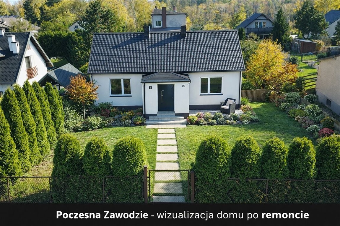 Dwa domy na dużej działce, idealne dla rodziny lub działalności Zawodzie  70m2 Foto 1