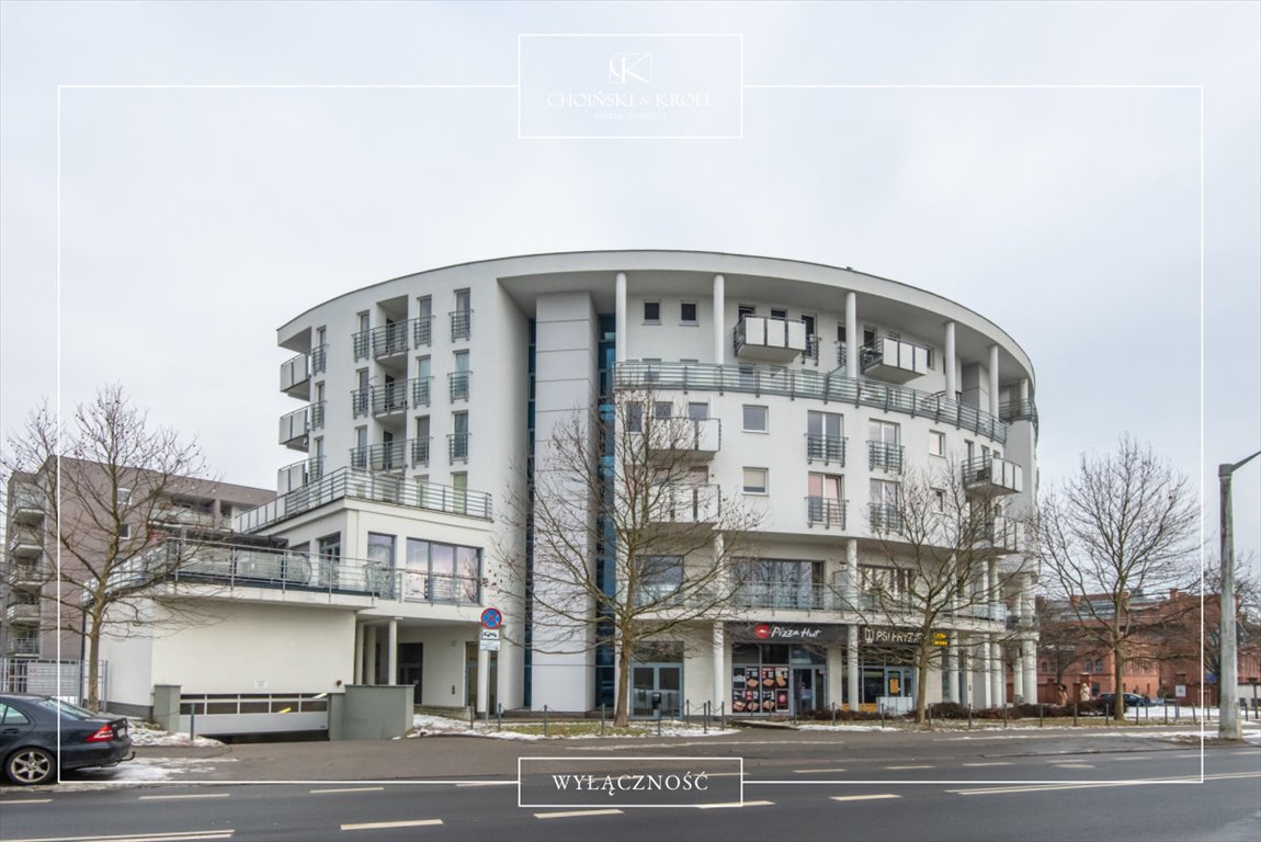 Luksusowe 48 m2 w centrum Łazarza z miejscem garażowym Poznań, Łazarz, Wojskowa  48m2 Foto 1