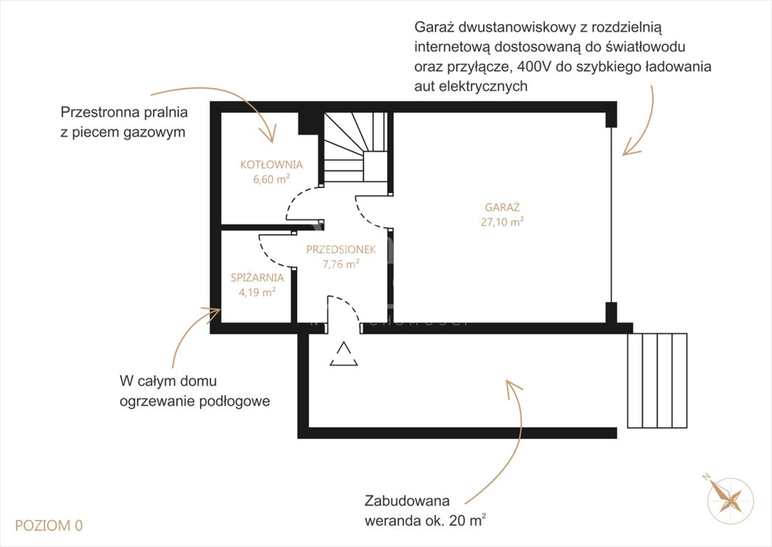 Mieszkanie czteropokojowe  na sprzedaż Gdańsk, Morena  120m2 Foto 5