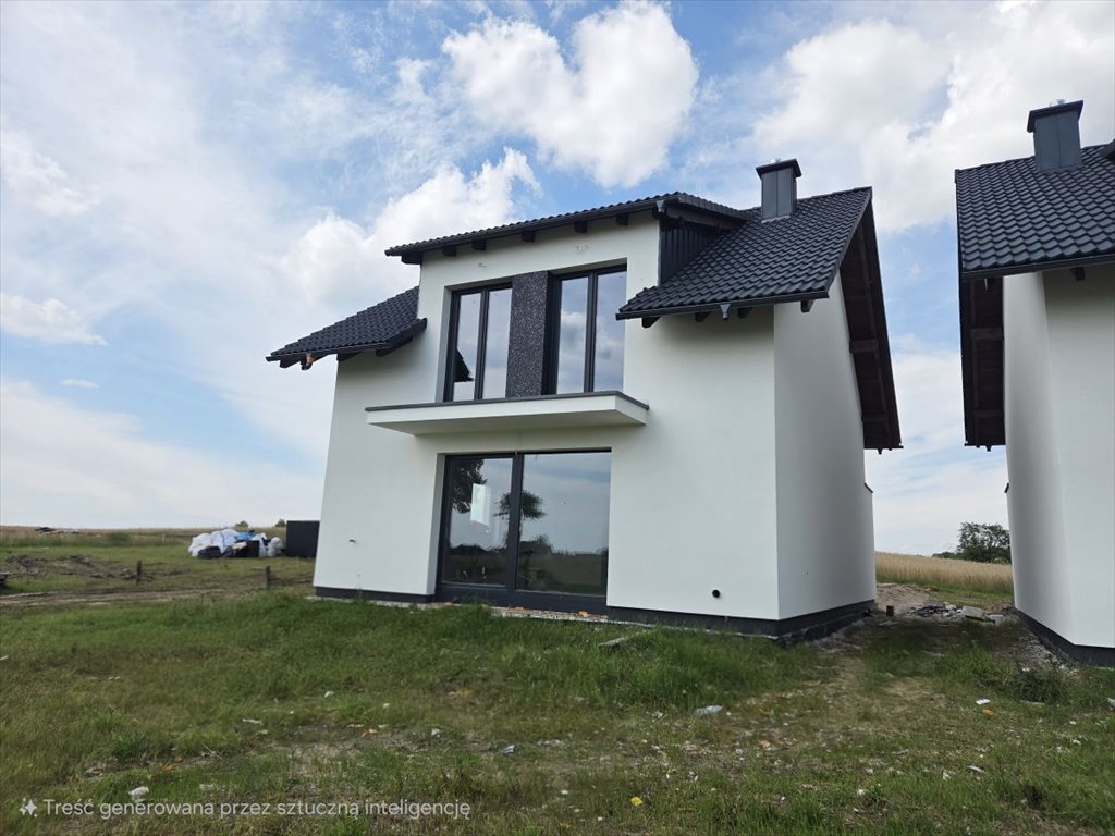 Nowoczesny dom 122,5 m2 z działką 500 m2, spokojna okolica Borzytuchom, Sportowa  123m2 Foto 1