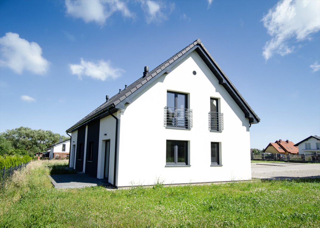 Nowoczesny dom bliźniaczy 97m2 z fotowoltaiką i pompa ciepła Lublewo Gdańskie, Polna  97m2 Foto 1