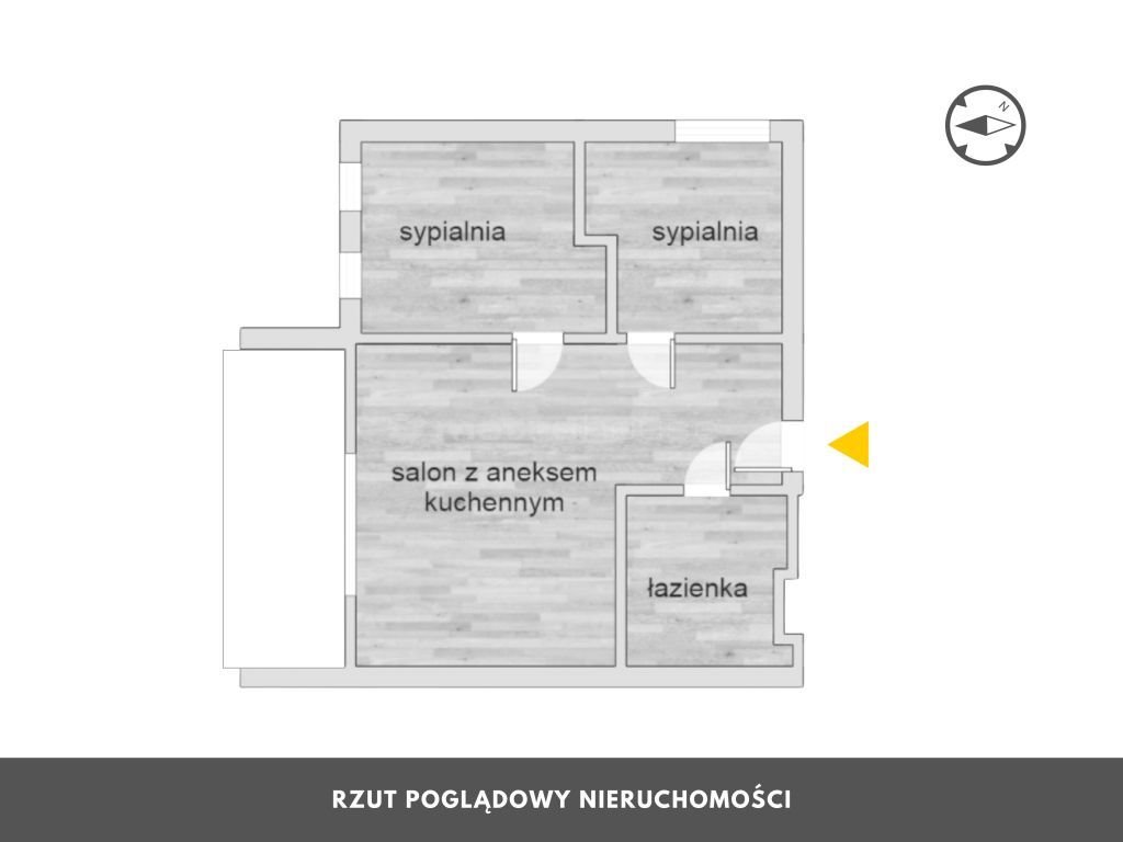 Mieszkanie trzypokojowe na sprzedaż Grzybowo, Nadmorska  40m2 Foto 29