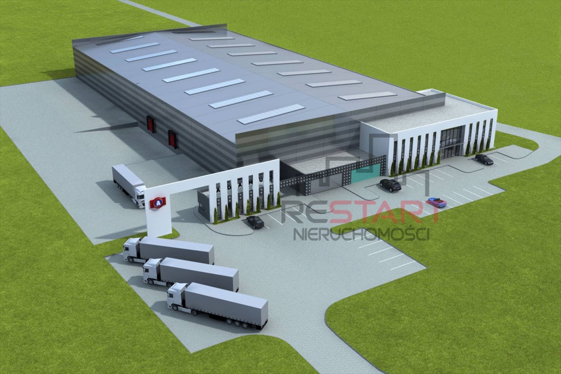 Duża działka usługowo-przemysłowa 3,8 ha z mediami i dojazdem Leszno  38 000m2 Foto 1