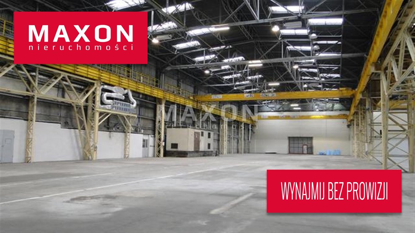 Hala produkcyjno-magazynowa 1500 m² z suwnicą i biurem Warszawa, Bielany, Wójcickiego  1 500m2 Foto 1