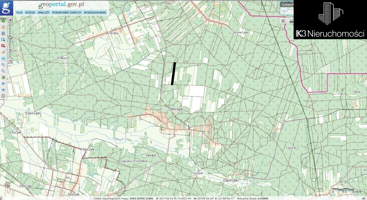 Działka rolna na sprzedaż Stare Lipki  10 000m2 Foto 1