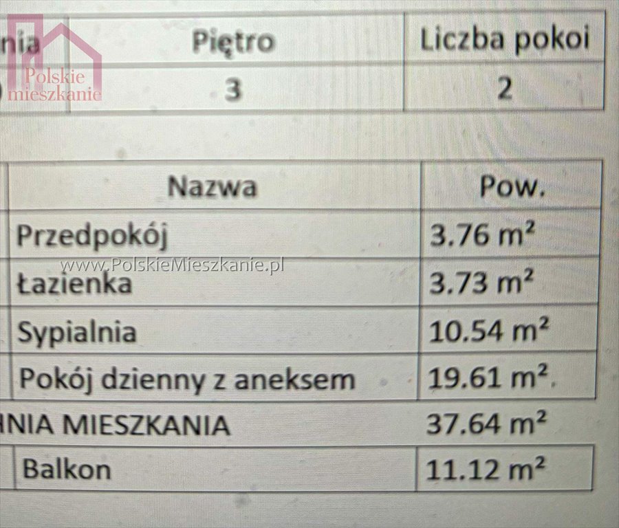 Mieszkanie dwupokojowe na sprzedaż Przemyśl, Bielskiego  38m2 Foto 11