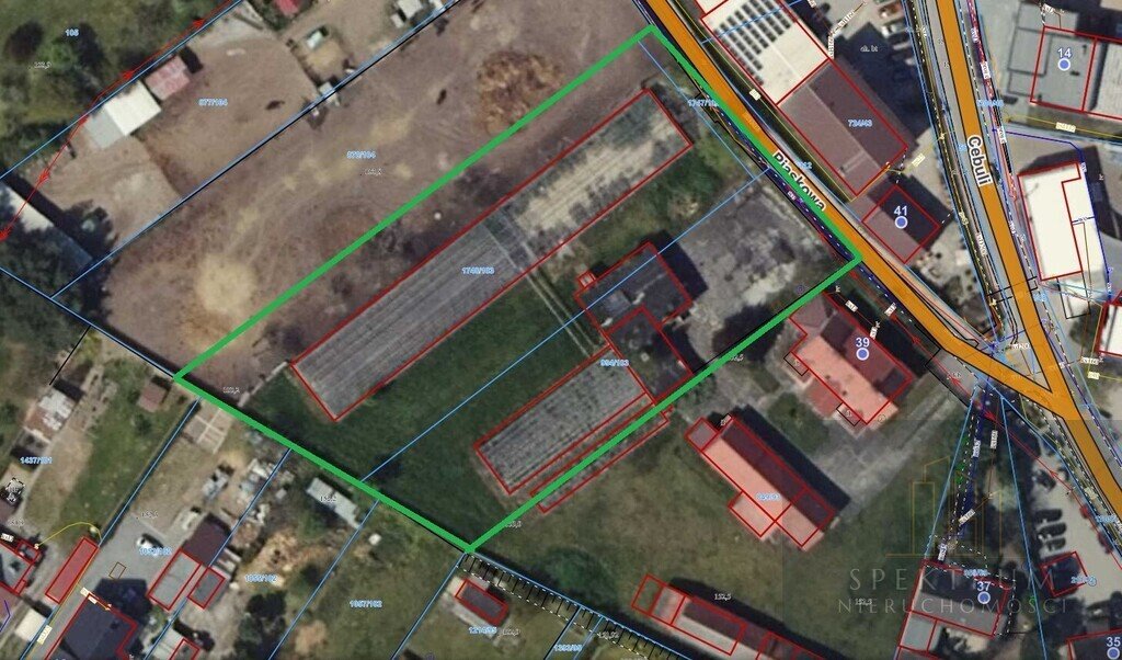 Działka 4793 m² z budynkiem i szklarnią w Chróścicach Chróścice  4 793m2 Foto 1