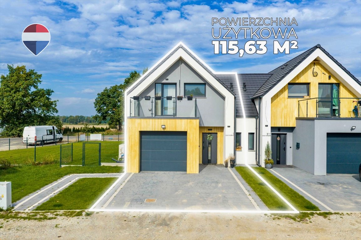Dom 127 m² z tarasem i garażem w Gniewomirowicach - polecam! Gniewomirowice, Gniewomirowice  127m2 Foto 1