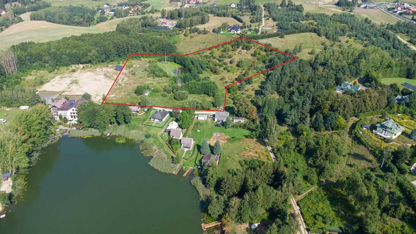 Sprzedam działkę 29 586 m² nad jeziorem w Zbicznie Zbiczno  29 586m2 Foto 1