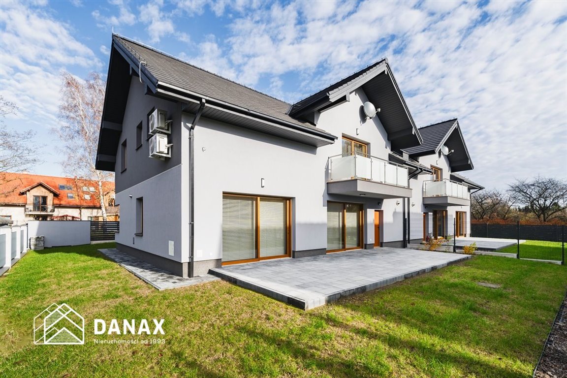 Nowy dom bliźniak z ogrodem, klimatyzacją i garażem Modlniczka  251m2 Foto 1