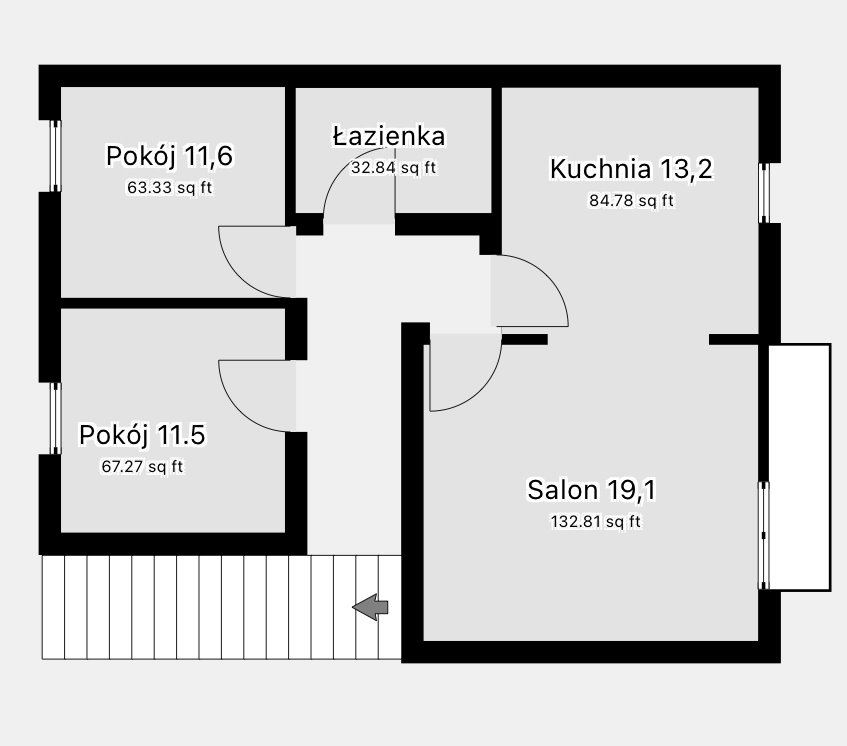 Mieszkanie trzypokojowe na sprzedaż Radom, Stefanii Sempołowskiej  72m2 Foto 8