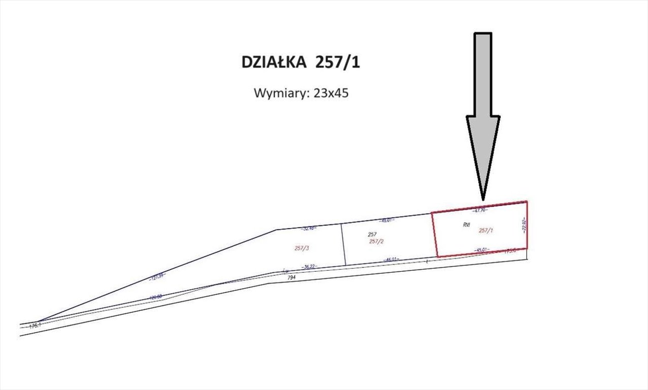 Działka budowlana na sprzedaż Duranów  1 033m2 Foto 1