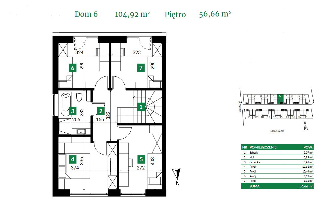 Dom na sprzedaż Krzyżowice  105m2 Foto 18