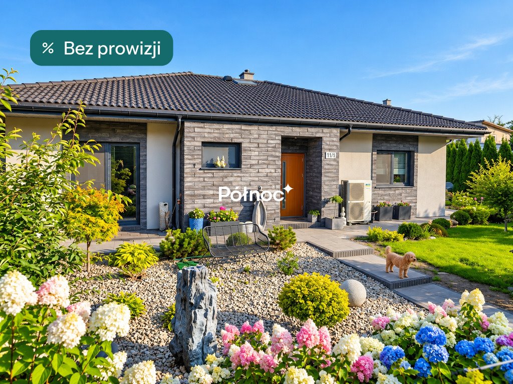 Dom z projektu Alabama (128 m²) w Zajezierzu z ogrodem Zajezierze, 11J  142m2 Foto 1