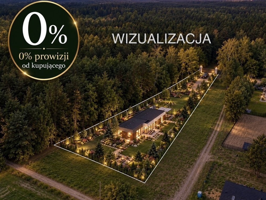 Na sprzedaż działka 3726 m² przy Kampinoskim Parku Narodowym: Leszno