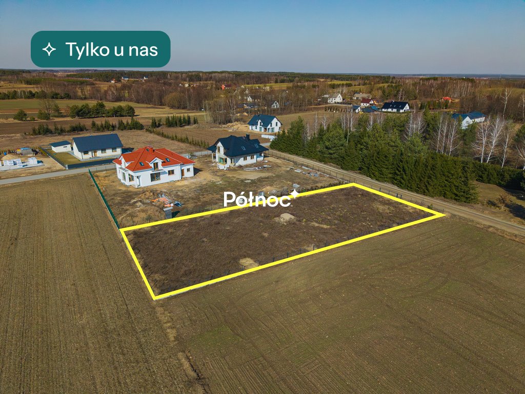 Działka 1476 m² z pozwoleniem na dom w Nowym Cydzynie Nowy Cydzyn  1 476m2 Foto 1