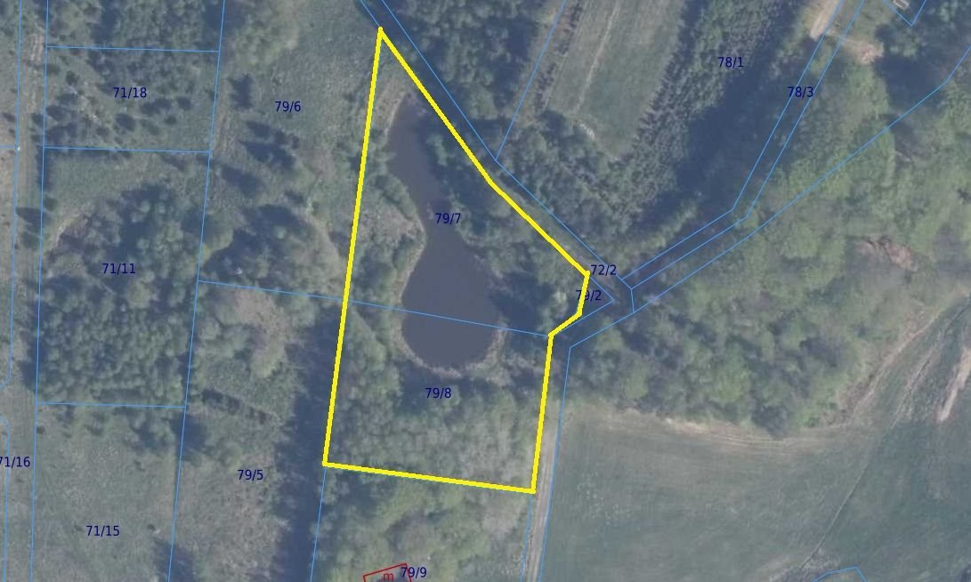 Działka 6253 m² z warunkami zabudowy, stawem i lasem Gromadzin, Źródlana  6 253m2 Foto 1