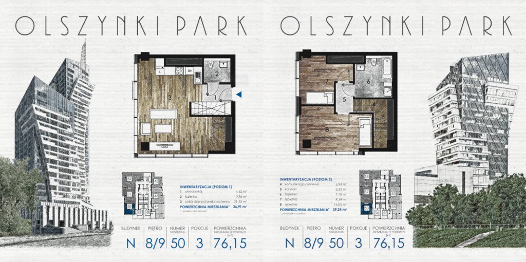 Mieszkanie trzypokojowe na sprzedaż Rzeszów, Wojciecha Kilara  76m2 Foto 2