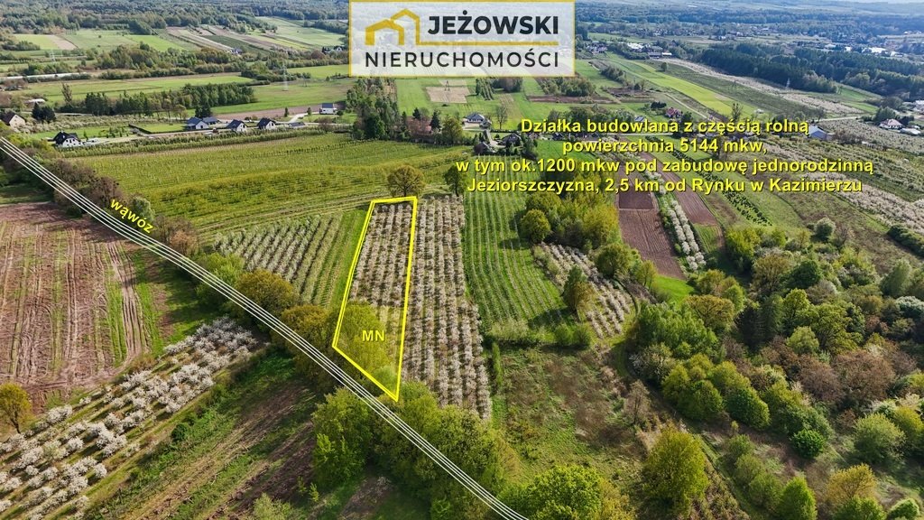 Działka budowlana na sprzedaż Kazimierz Dolny, Jeziorszczyzna  5 144m2 Foto 5