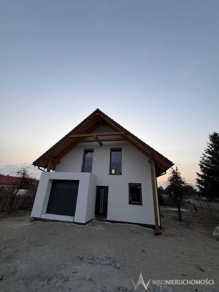 Nowoczesny dom 120 m² z garażem, 5 pokoi, ogrzewanie podłogowe Łęg  138m2 Foto 1