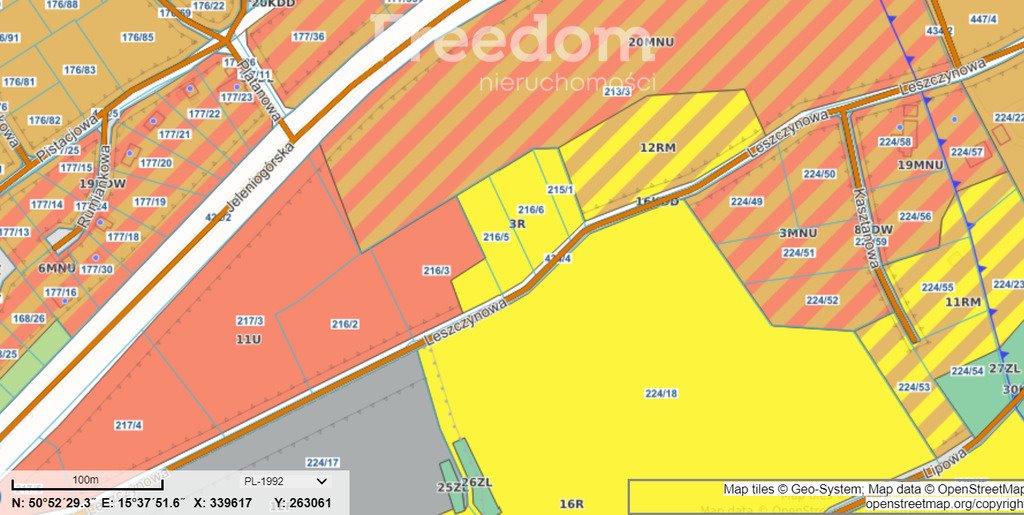 Działka usługowa 0,5ha blisko Jeleniej Góry i Szklarskiej Poręby Wojcieszyce, Leszczynowa  5 001m2 Foto 1