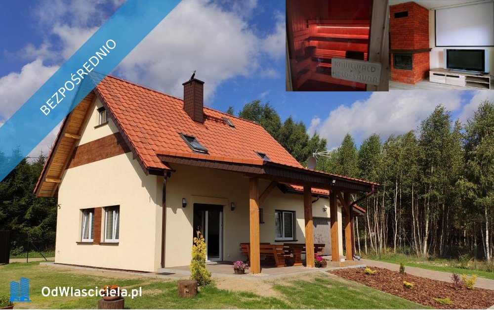 Polecam dom 123 m² nad jeziorem z sauną i garażem Góry Lubiańskie  123m2 Foto 1