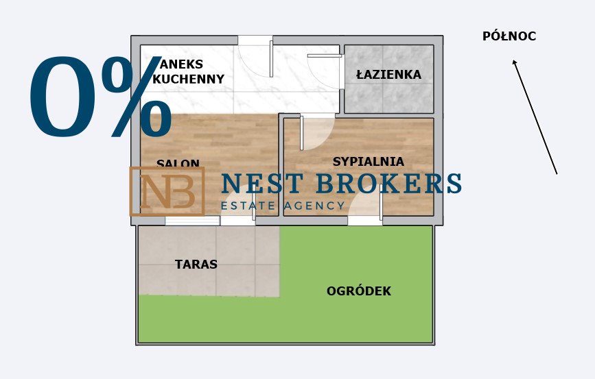 Mieszkanie czteropokojowe  na sprzedaż Kraków, Grzegórzki, Rzeźnicza  38m2 Foto 2