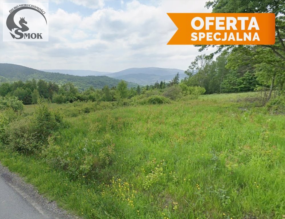 Działka rekreacyjna z widokiem na las i szlaki turystyczne Pcim  700m2 Foto 1