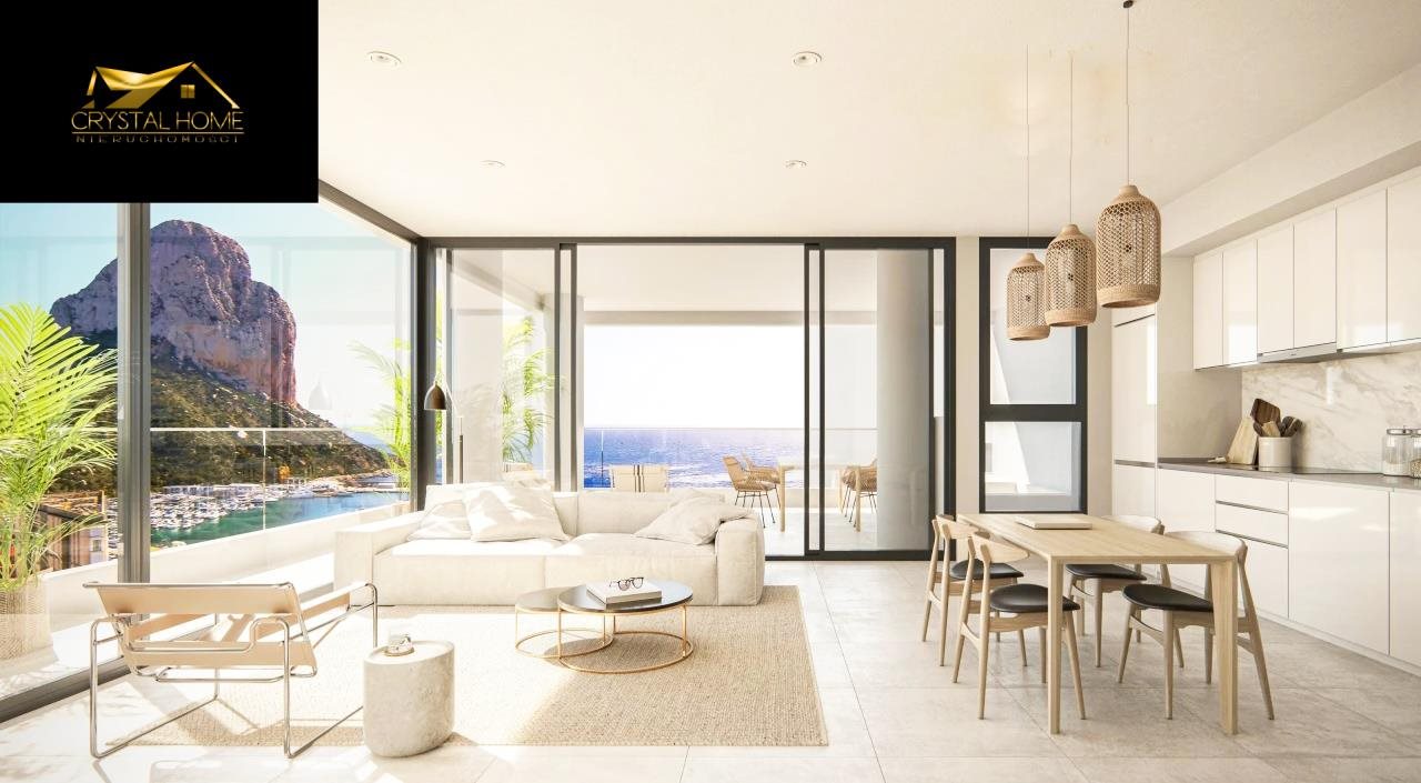 Luksusowy apartament 89 m2 z basenem i widokiem na morze Hiszpania, Calp  89m2 Foto 1