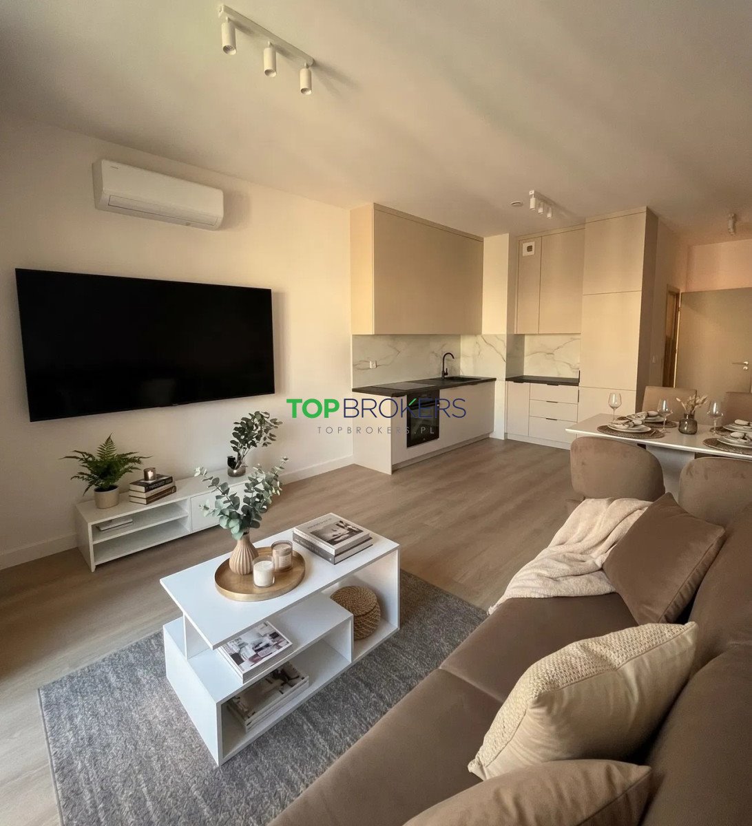 Polecam 45 m² mieszkanie 2 pokoje z balkonem w nowym budynku Warszawa, Mokotów Wyględów, Wołoska  45m2 Foto 1