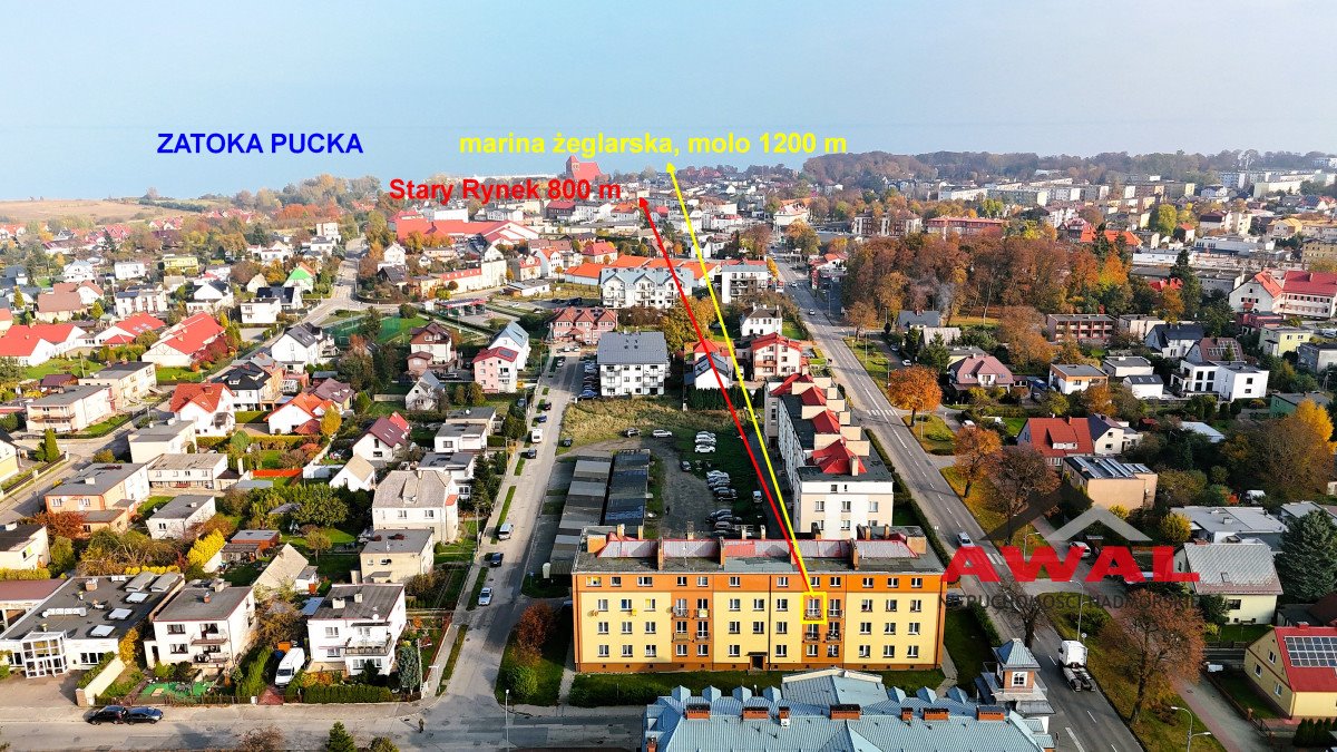 Mieszkanie dwupokojowe na sprzedaż Puck, Wejherowska  52m2 Foto 20