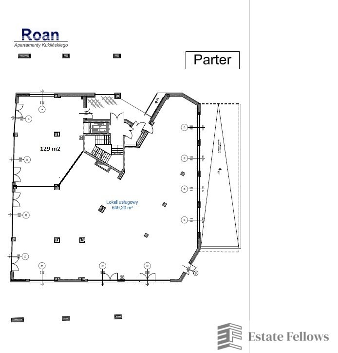 Polecam przestronny lokal 520 m² z klimatyzacją i windą! Kraków, Podgórze, płk. Ryszarda Kuklińskiego  650m2 Foto 1
