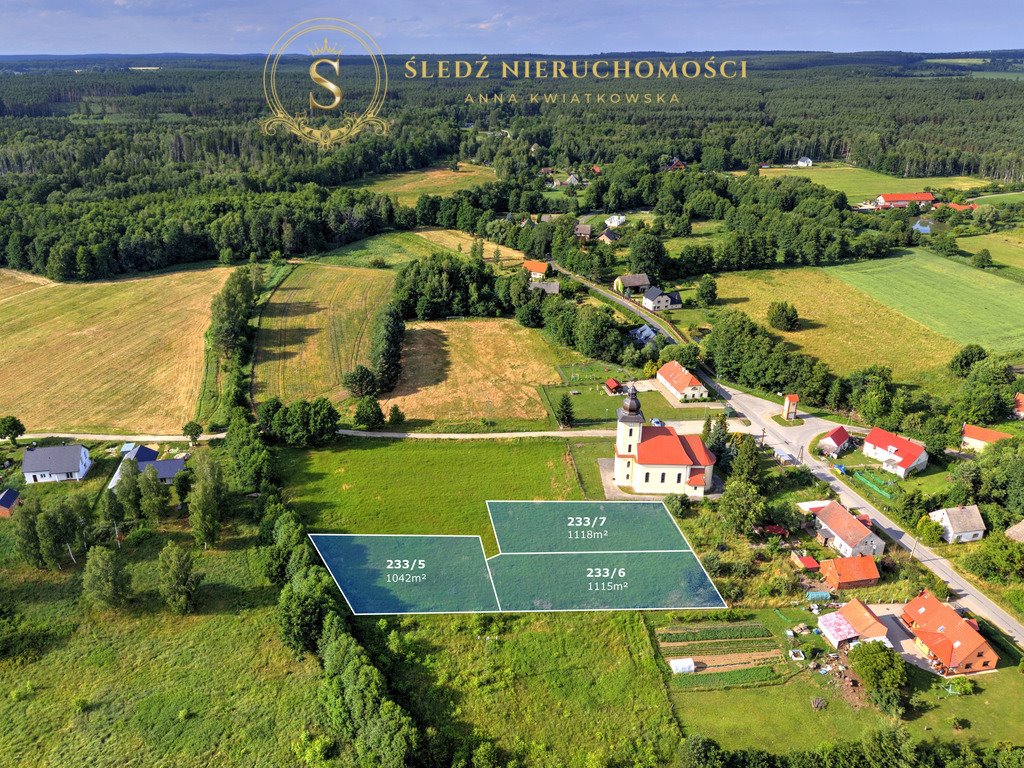 Działka budowlana 2 235 m² w Jodłowicach – blisko lasu! Jodłowice  2 235m2 Foto 1