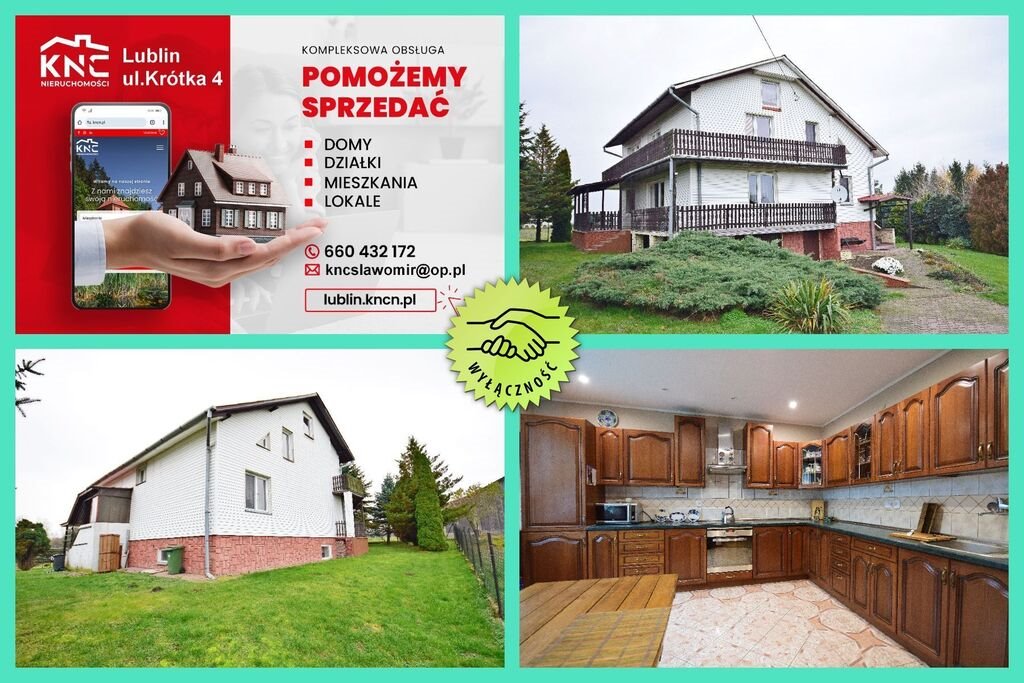 Dom wolnostojący 180 m² na dużej działce w Oleśnikach Oleśniki  180m2 Foto 1
