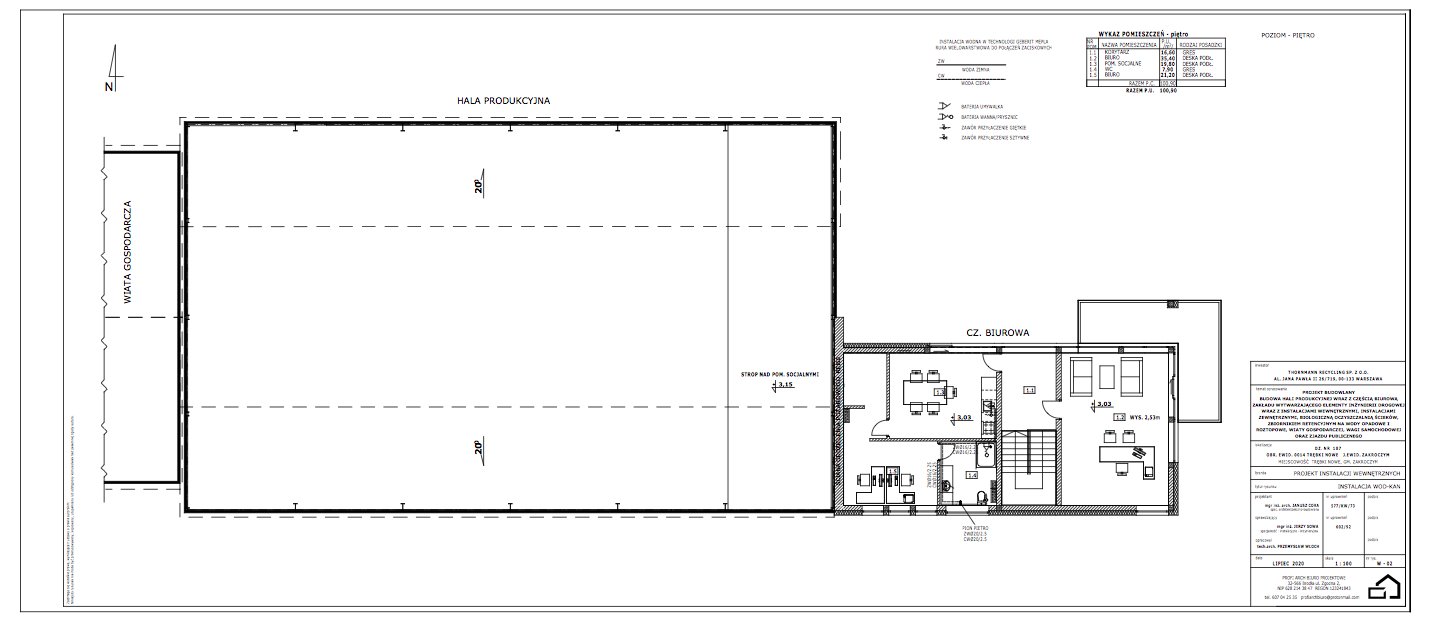 Lokal użytkowy na wynajem nowodworski  1 300m2 Foto 18