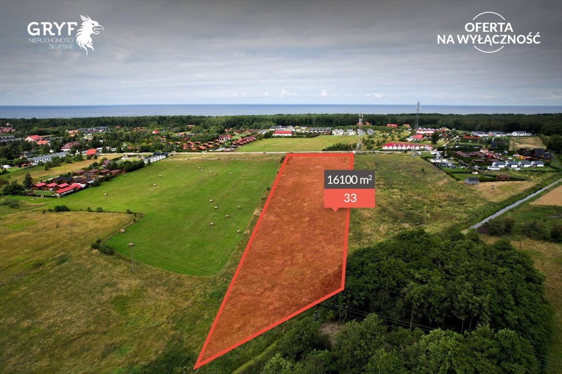 Działka 16 100 m² nad morzem w Wiciu – inwestycja! Wicie  16 100m2 Foto 1