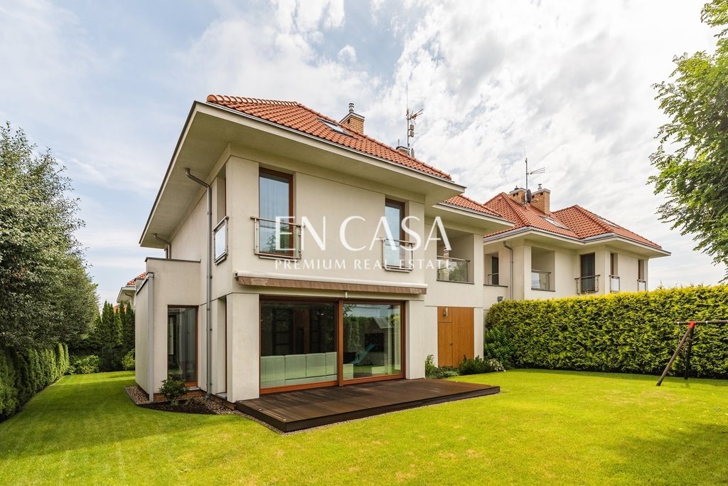 Wilanów, luksusowy bliźniak 235 m2 z ogrodem i sauną Warszawa, Wilanów, Zawady, Bruzdowa  235m2 Foto 1