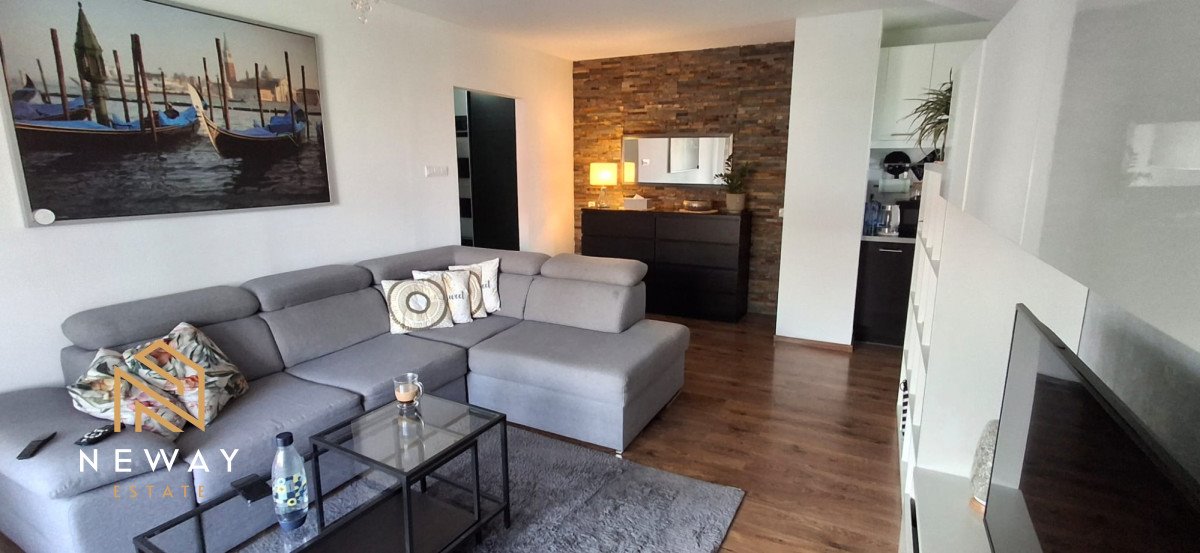 Polecam funkcjonalne 47 m² z 2 balkonami, garażem, blisko zieleni Kraków, Dębniki, Leona Petrażyckiego  47m2 Foto 1